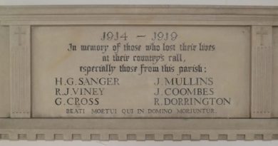 Sutton Mandeville’s War Dead – First World War